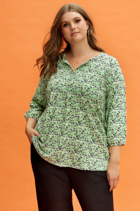 Zhenzi - Syvla 707 Pink Yarrow - Print Bluse