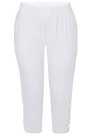 Zhenzi - Kant 017 White - Basis Bomuld Leggings