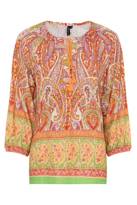 Soulmate - Gennye 2 - Print Bluse - Mock Orange