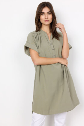Soyaconcept - Sc-Kikki 2 Tunika Dusky Green - Voluminøs Pasform