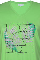 Zhenzi - Brianne 304 - Løs Print T-shirt - Green