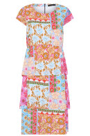 Micha - Kjole - Hot Patchwork Print