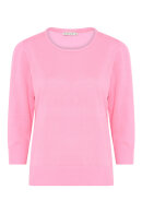 Micha - Basis Viskose Strik Pullover - Flamingopink