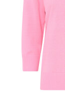 Micha - Basis Viskose Strik Pullover - Flamingopink