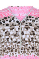 Micha - Basic Bubble Print T-shirt - Camel Pink