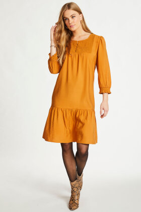 Micha - Solid Color Dress - Kjole - Sort