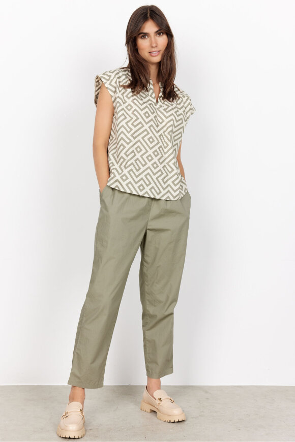 SoyaConcept - SC-Kamine 1-B Pants Dusky - Sommerlig Casual Buks