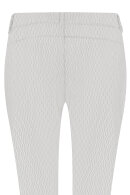 C Ro - Lina Jacquard Vævet Strækbukser - 7/8del - Slim Fit - Sand White