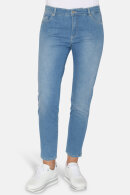 C Ro - Magic Fit Light Jeans - 7/8 Del - Light Blue Denim