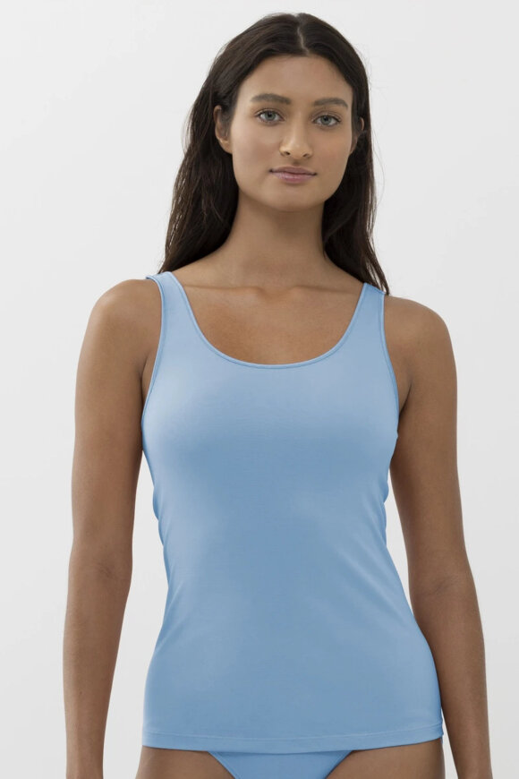 Mey - Emotion Top - Undertrøje Brede Stropper -Summer Blue