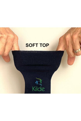 Kilde - Kilde Anti-Slide Socks - Skridsikre Komfort Sokker - Black
