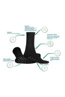 Kilde - Kilde Anti-Slide Socks - Skridsikre Komfort Sokker - Black