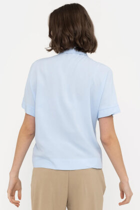 Soft Rebels - SRFreedom SS Shirt - Kortærmet Skjorte - Cashmere Blue