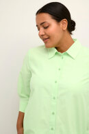 Kaffe Curve - KCjean Shirt - Frisk Sommer Skjorte - Paradise Green