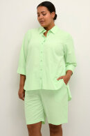 Kaffe Curve - KCjean Shirt - Frisk Sommer Skjorte - Paradise Green