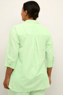 Kaffe Curve - KCjean Shirt - Frisk Sommer Skjorte - Paradise Green