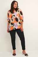 Kaffe Curve - KCAkky Blouse - Løs Print Bluse - Multifarvet