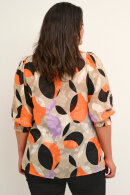 Kaffe Curve - KCAkky Blouse - Løs Print Bluse - Multifarvet