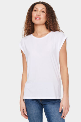 Saint Tropez - AdeliaSZ T-shirt - Vingeærme - White