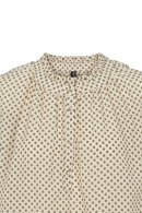 Prepair - Agnes Blouse SS - Kortærmet Print Bluse - Off White