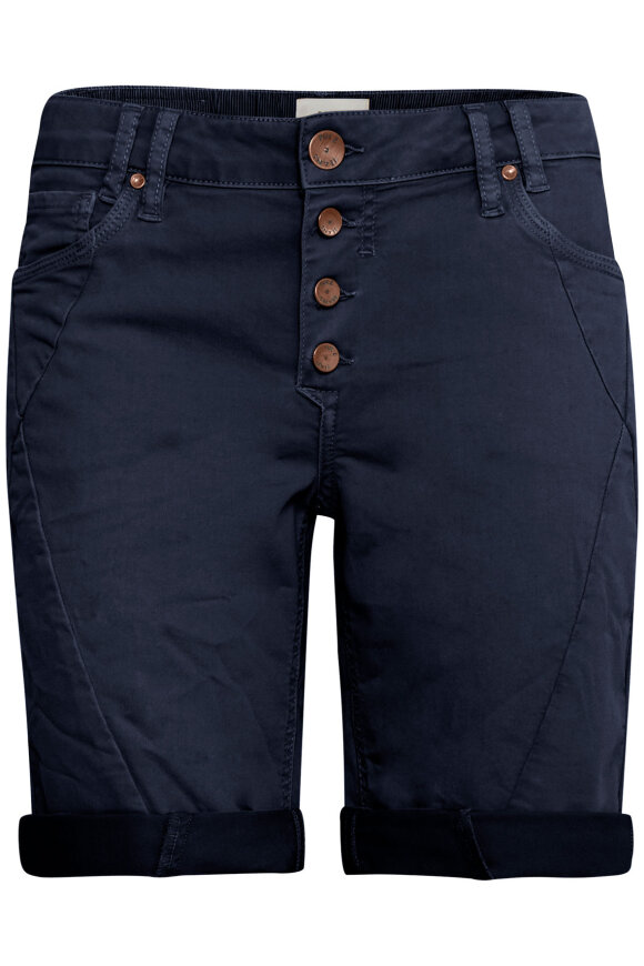 PULZ LUCA SHORTS KOBOLTBLÅ