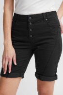 Pulz - PzRosita Shorts - Mid Waist - Stræk - Sort