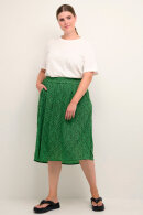 Kaffe Curve - KCisma Ami Skirt - Viskose Nederdel - Grøn