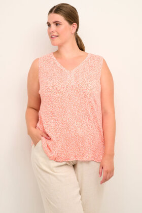 Kaffe Curve - KCisma Ami Top - Orange