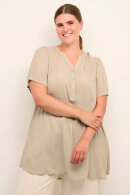 Kaffe Curve - KCami Puff Tunic - Tunika - Sand