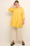 Kaffe Curve - KCAmi Tunic - Crepe EcoVero Tunika - Ochre Gul