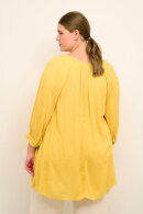 Kaffe Curve - KCAmi Tunic - Crepe EcoVero Tunika - Ochre Gul