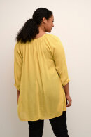 Kaffe Curve - KCAmi Tunic - Crepe EcoVero Tunika - Ochre Gul