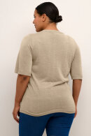 Kaffe Curve - KCrandy Lurex Pullover - Father Grey