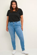 Kaffe Curve - KCena Flora Long Jeans - Lys Denim