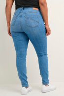 Kaffe Curve - KCena Flora Long Jeans - Lys Denim