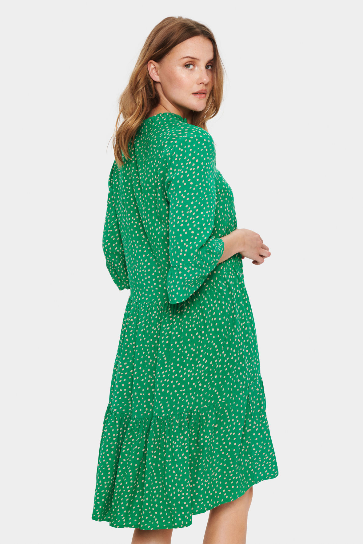 snit -løst Saint Tropez - - Hos smuk & grøn flagrende Lohse sommerkjole Dress