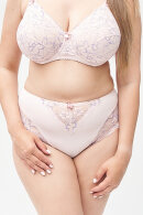 Plaisir - Beate Full Lace bra - 3 Parts - Full Cup - Bøjle Bh - Petal Pink