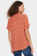 Saint Tropez - Agnes SS Top - Peach Bloom