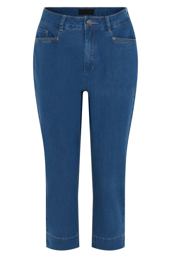 C Ro - Vera Capri Jeans - Stumpebukser - Denim