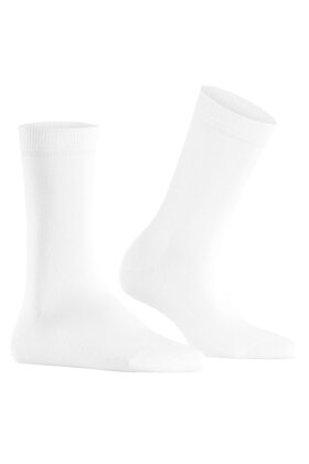 Falke - Family Sock Ankelstrømpe - White