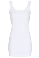 Tim & Simonsen - Frida Rib Top Plus - Hvid Bianco