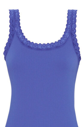 Tim & Simonsen - Frida Rib Top Plus - Blå