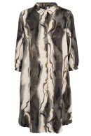 Prepair - Silje Dress - Print Kjole - Beige Army