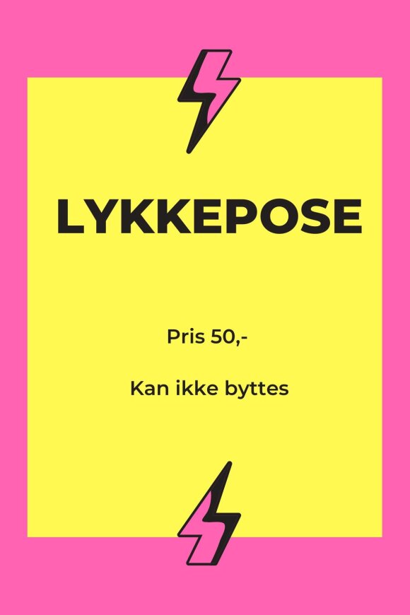 DIVERSE - Lykkepose