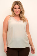 Kaffe Curve - KCJakobine Blonde Top - Smoke Gray