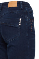 Pulz - PZCarla Highwaist Jeans - Blue Black Denim