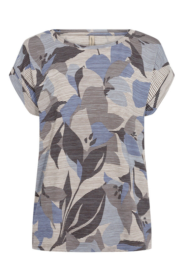 SoyaConcept - SC-Galina 30 - Print T-shirt - Blue