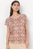 SoyaConcept - SC-Felicity - Paisley Print T-shirt - Berry