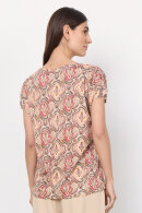SoyaConcept - SC-Felicity - Paisley Print T-shirt - Berry