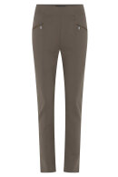 Micha - Jersey Bukser Super Stræk - Slim Fit - Oliven